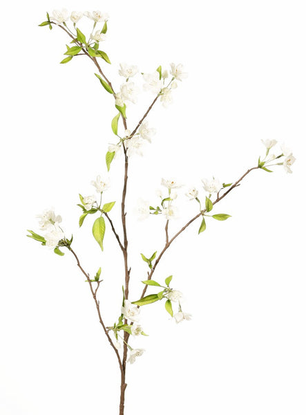 Pear blossom | Fleurs de Poirier 115cm White