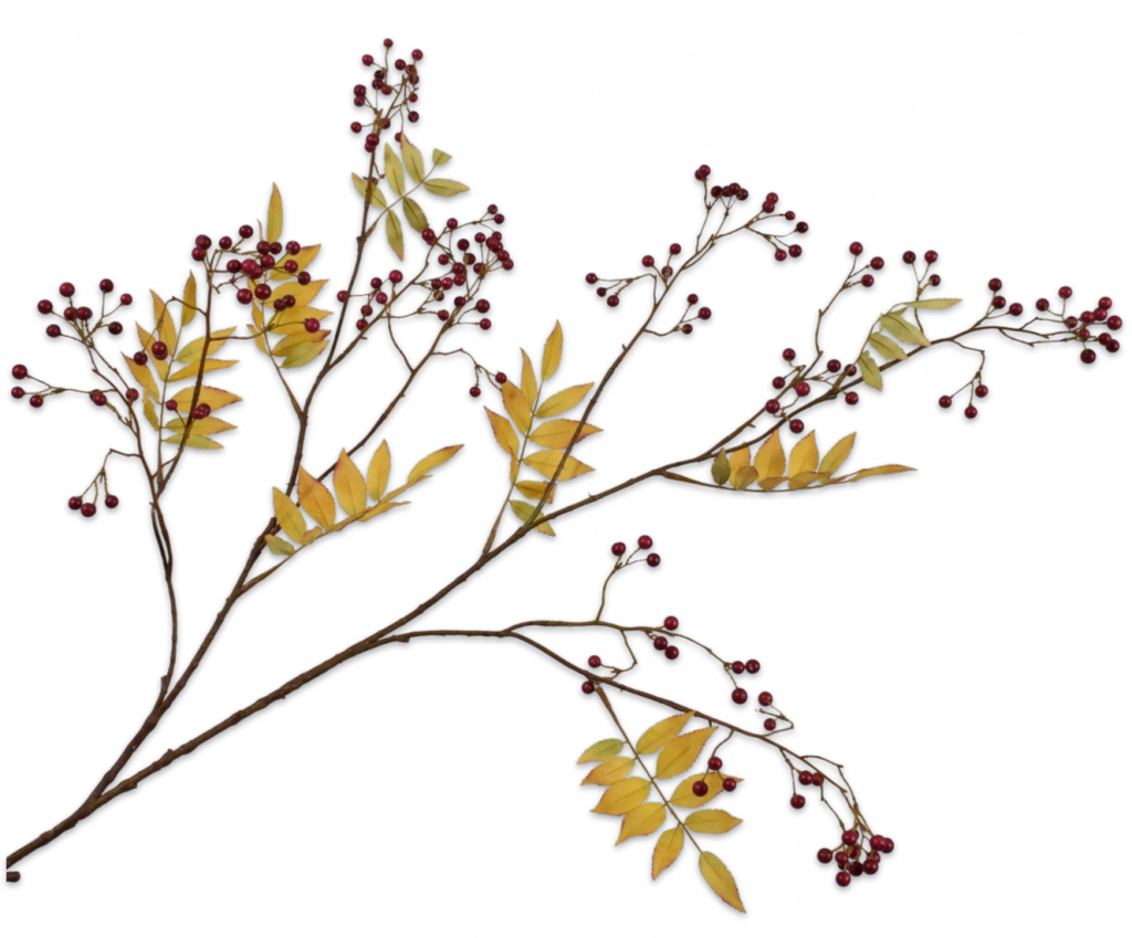 Berries | Baies 128cm Red Yellow