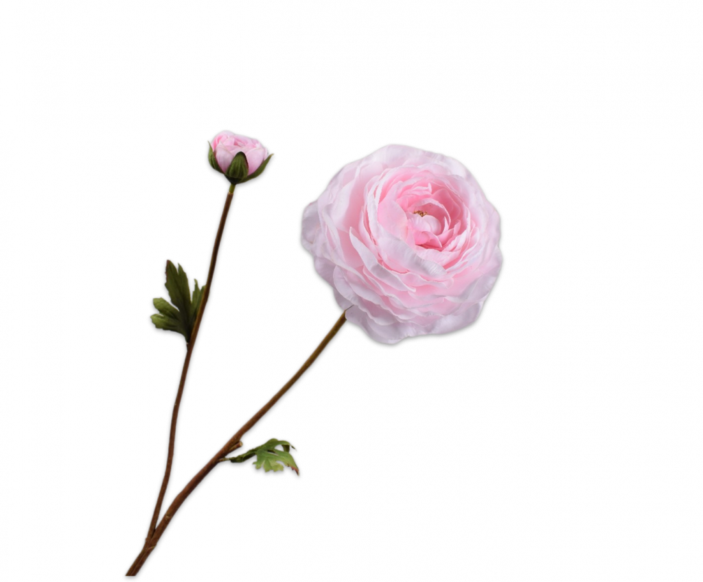 Ranunculus | Renoncule 65cm RealTouch Light Pink