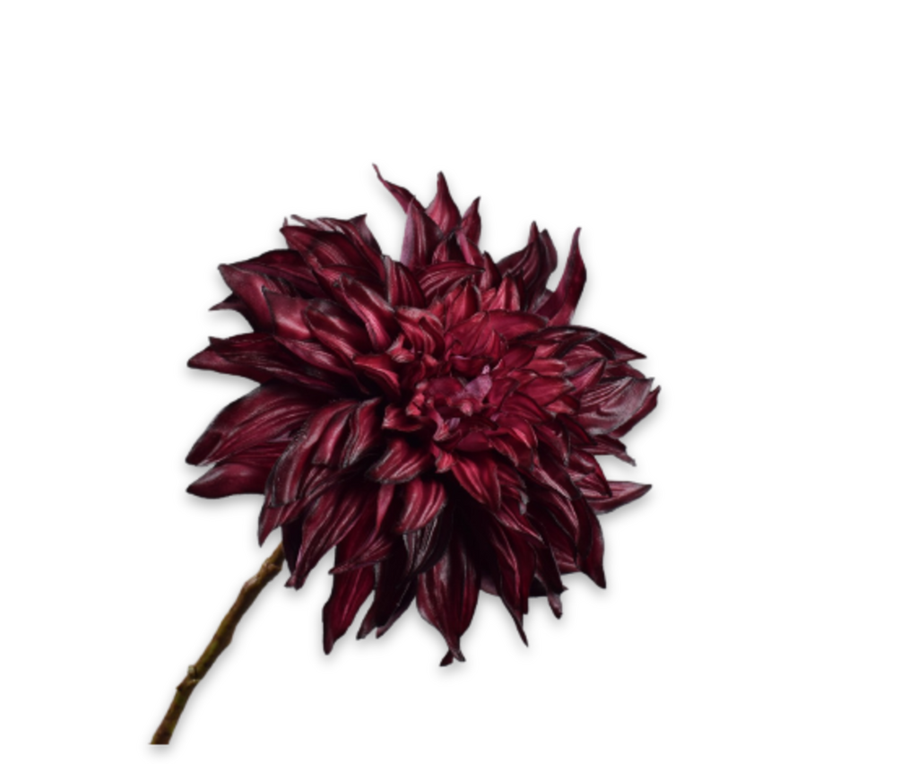 Dahlia 63cm RealTouch Burgundy