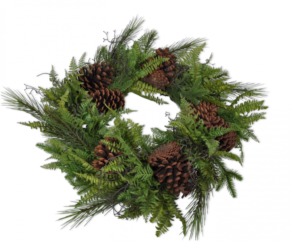 Fir Wreath | Couronne de Sapin 50cm Green