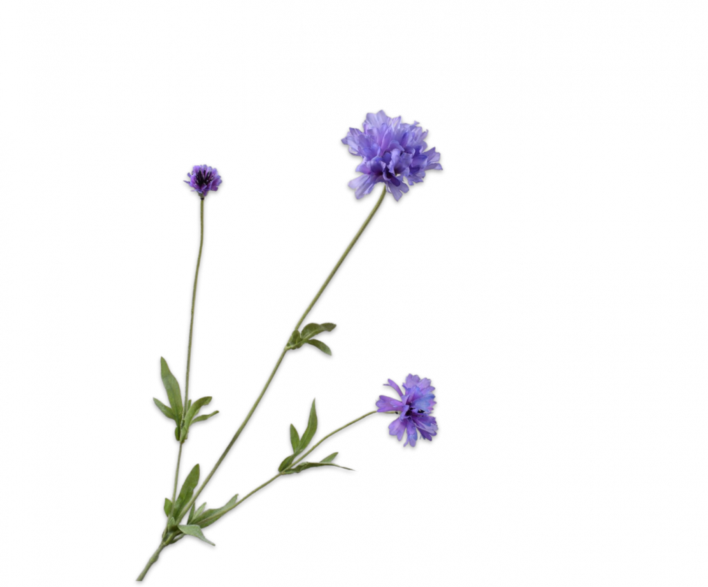 Cornflower | Bleuet 65cm RealTouch Lavender