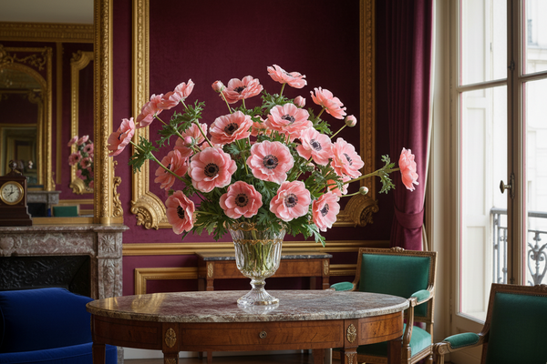 Anemone | Anémone 38cm Salmon