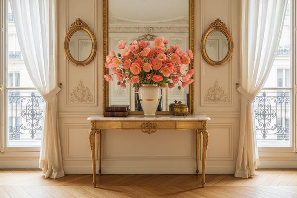 Poppy | Pavot 63cm Salmon