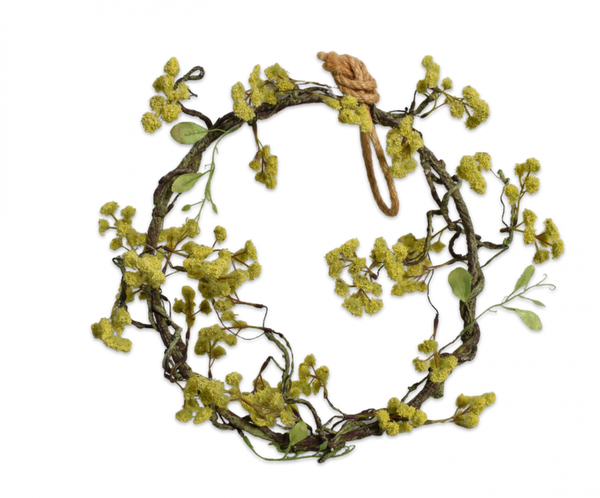 Dill | Aneth 33cm Yellow Wreath