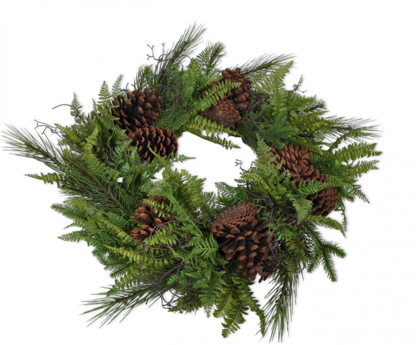 Fir Wreath | Couronne de Sapin 50cm Green