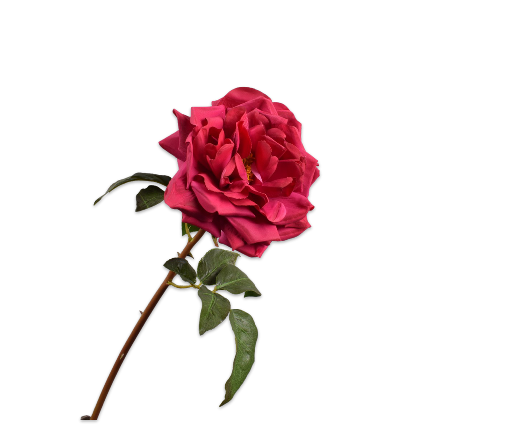 Rose 51cm RealTouch Fuchsia
